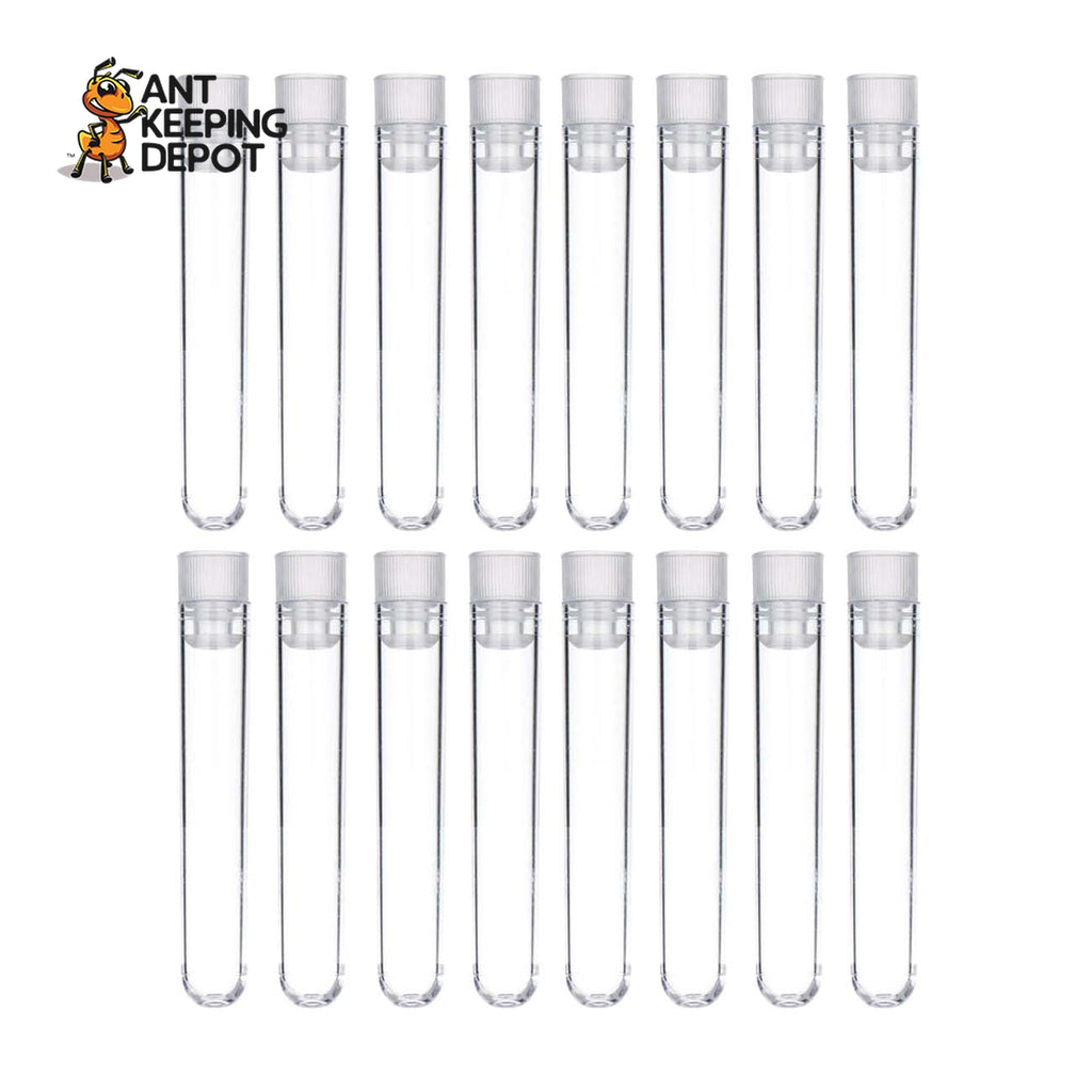 Test Tubes Plastic 16mm x 100mm (16PCS)
